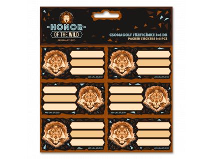 Ars Una Notebook Name Labels Honor