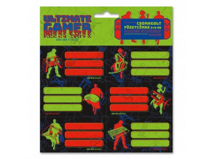 Ars Una Notebook Name Labels Ultimate Gamer