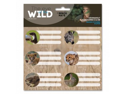 Notebook Label Wildlife II 18pcs