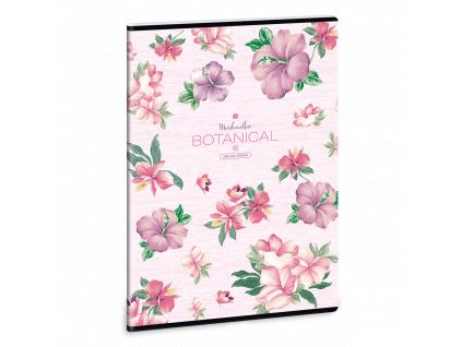 Ars Una Squared Notebook Flowers A4