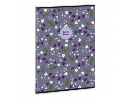Ars Una Squared Notebook Bluebells A4