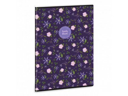 Ars Una Kariert Heft Wild Rose A4