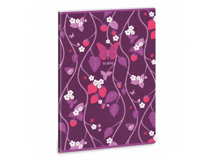 Ars Una Squared Notebook Bloom Papillon A4