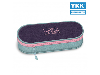Ars Una Pencil Case Purple-Turquoise