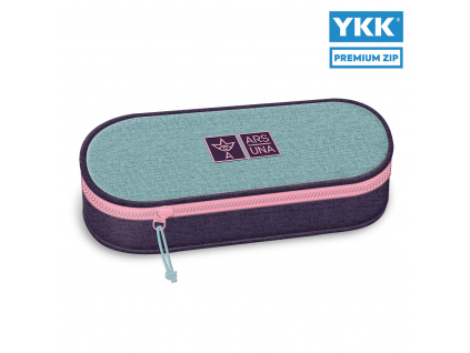 Ars Una Pencil Case Turquoise-Purple