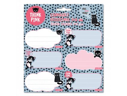 Ars Una Notebook Name Labels Think Pink 23