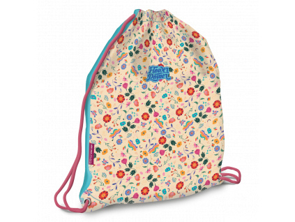 Drawstring Bag Flower Power
