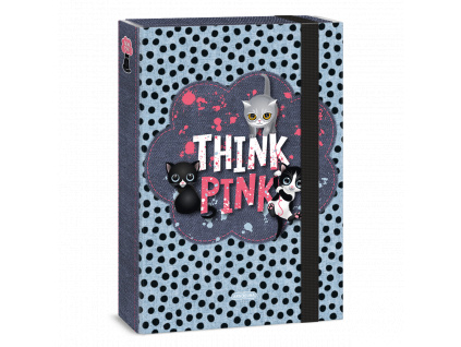 Ars Una Box na sešity Think-Pink A4