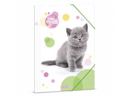 Ars Una Složka na sešity Cute Animals kočka A4