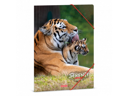 Ars Una Složka na sešity Serenity Nature Tiger A4
