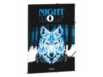 Ars Una Složka na sešity Night Wolf A4