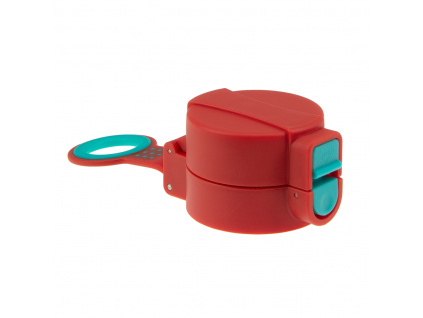Bottle Lid Red/Turquoise