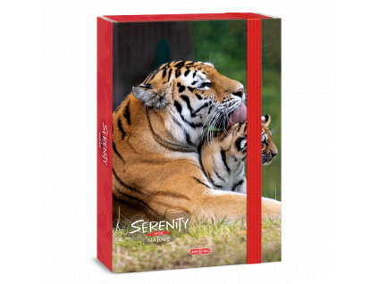 Ars Una Box na sešity Serenity Tygr A4
