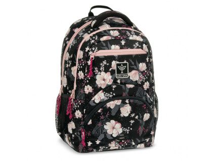 Ars Una Ergonomic Backpack Flowery Black