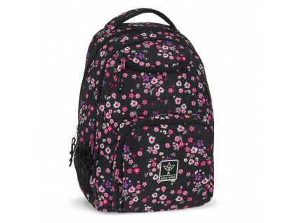 Ars Una Studentský batoh Pearl Blossom Black AU6
