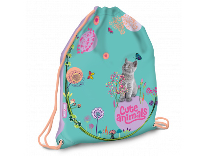 Ars Una Drawstring Bag Cute Animals - Kitten