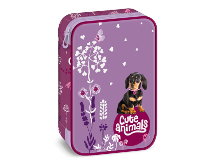 Ars Una Pencil Case Cute Animals - Puppy