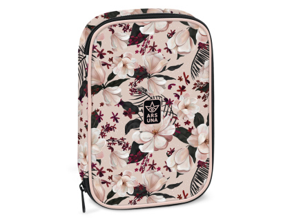 Ars Una Pencil Case Flowery Pink