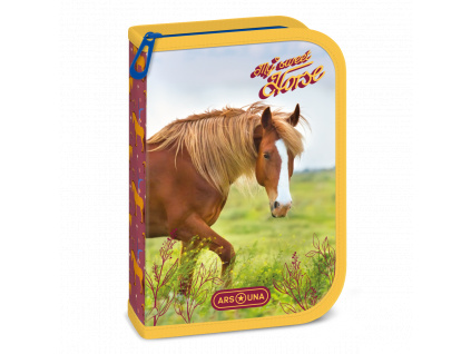 Ars Una Pencil Case My Sweet Horse Filled-up