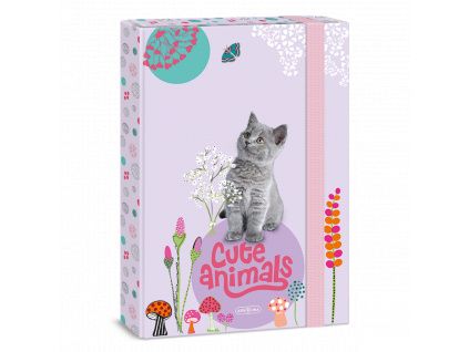 Ars Una Notebook Box Cute Animals - kitten A4