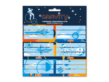 Ars Una Notebook Label Gravity