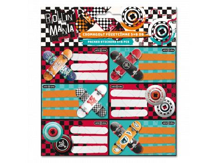 Ars Una Notebook Name Labels Rollin' Mania
