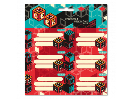 Ars Una Notebook Labels Geek 23