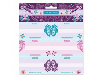 Ars Una Notebook Name Labels Catalina Estrada Dragonfly