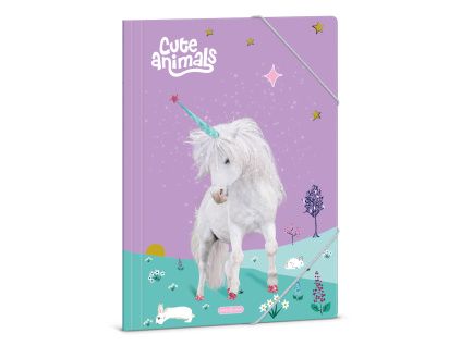 Ars Una Heftmappe A4 Cute Animals - Einhorn