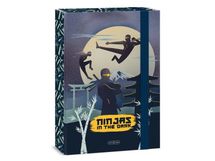 Ars Una Notebook Box A4 Ninjas in the Dark
