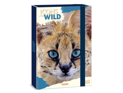 Box na sešity A4 Icons of the Wild - Serval