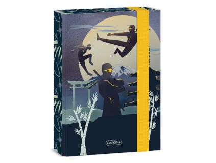 Ars Una Notebook Box A5 Ninjas in the Dark