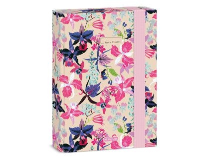 Ars Una Notebook Box A5 Beach Flowers