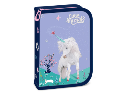 Penál plněný Cute Animals – jednorožec
