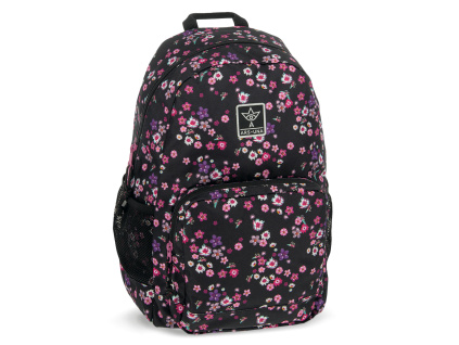 Studentský batoh Pearl Blossom Black 24 AU-14