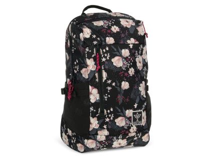 Ars Una Backpack Flowery Black AU-17