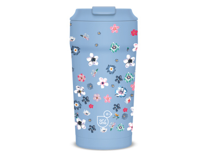 Ars Una termohrnek Pearl Blossom blue 470ml