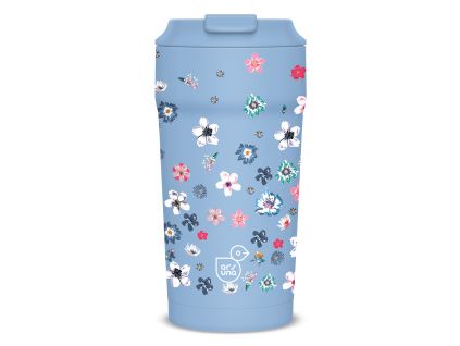 Ars Una Thermobecher Pearl Blossom blue 470ml