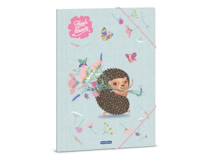 Ars Una Notebook Folder A4 Fresh Flowers