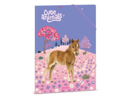 Dosky na zošity A4 Cute Animals - kůň