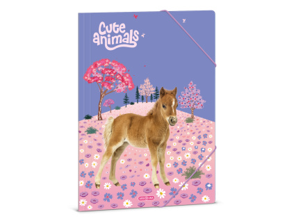 Složka na sešity A4 Cute Animals - kůň