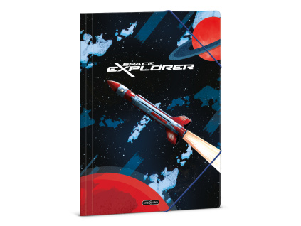 Složka na sešity A4 Space Explorer