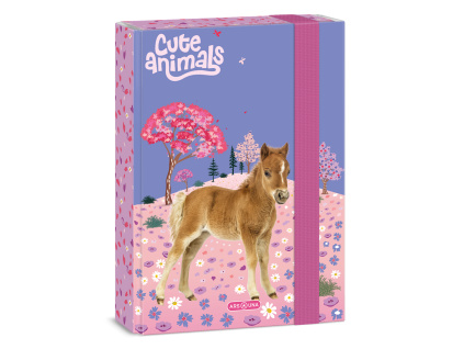 Box na sešity A5 Cute Animals - kůň