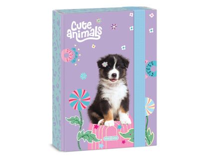 Ars Una Notebook Box A5 Cute Animals - Aussie