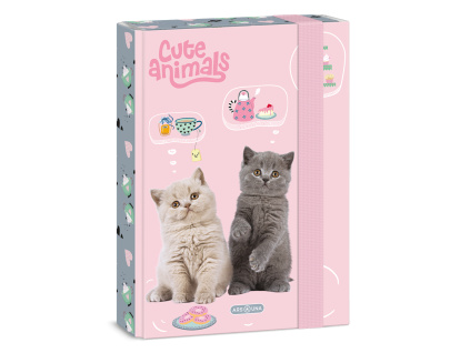 Box na sešity A5 Cute Animals - tea party