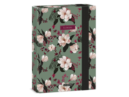 Box na sešity A5 Flowery Green