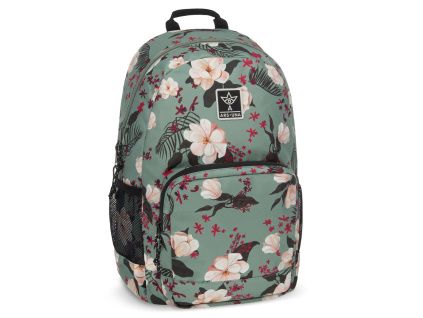 Ars Una Student Backpack Flowery Green AU-14