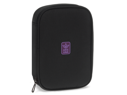 Ars Una Schulmäppchen Cordura Black-Violet 26