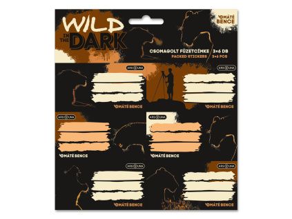 Ars Una Notebook Name Labels Wild in the dark