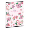 Notebook Flowers A4 Square Grid